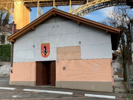 Vorderseite des Lokals des Schachklubs Bern (Bild: Timon Stalder) (Bern, 13.3.23)