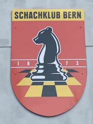 Logo des Berner Schachklubs (Bild: Christian Studer)(Bern, 13.3.23)